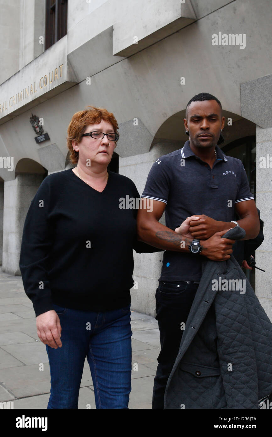 Mord an Schulmädchen Tia Sharp, bei Old Bailey am 14. Mai 2013 in London, England. Stockfoto