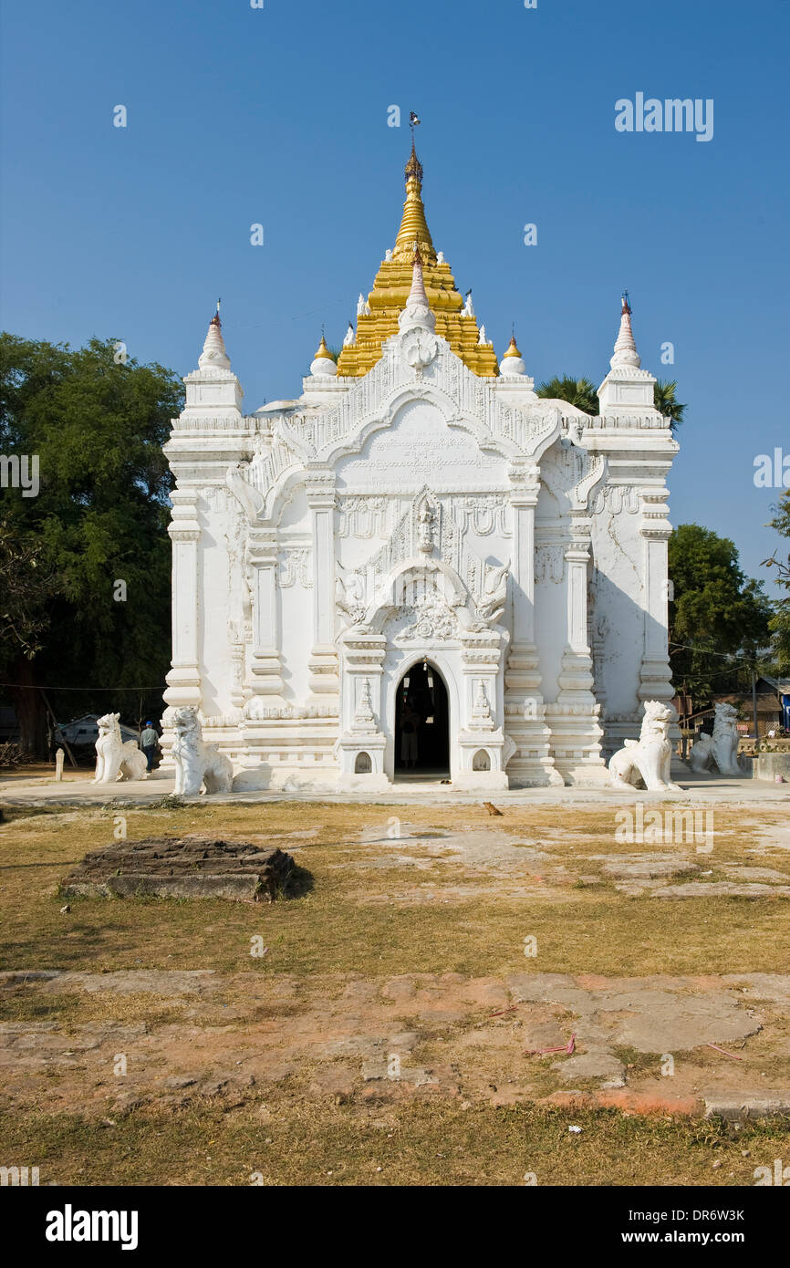 Myanmar, Mandalay, Mingun, Settawya paya Stockfoto