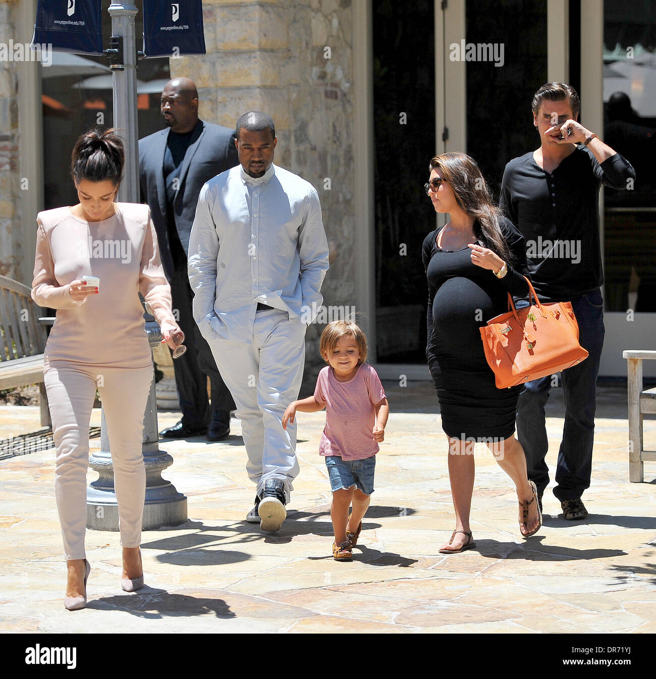Kanye West And Mason Disick Stockfotos Und Bilder Kaufen Alamy