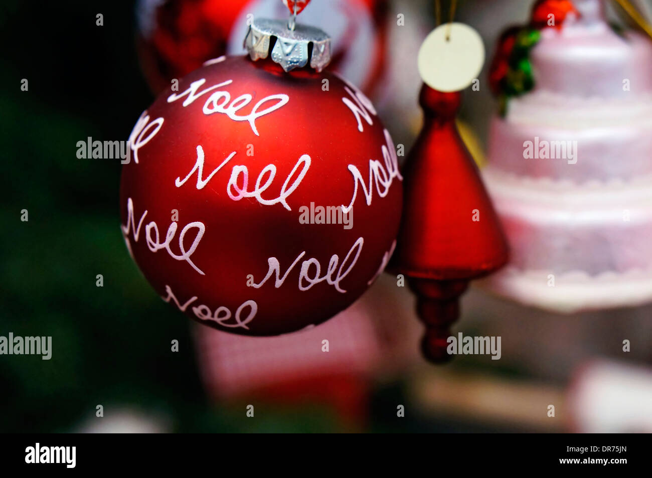 Weihnachtskugel Stockfoto