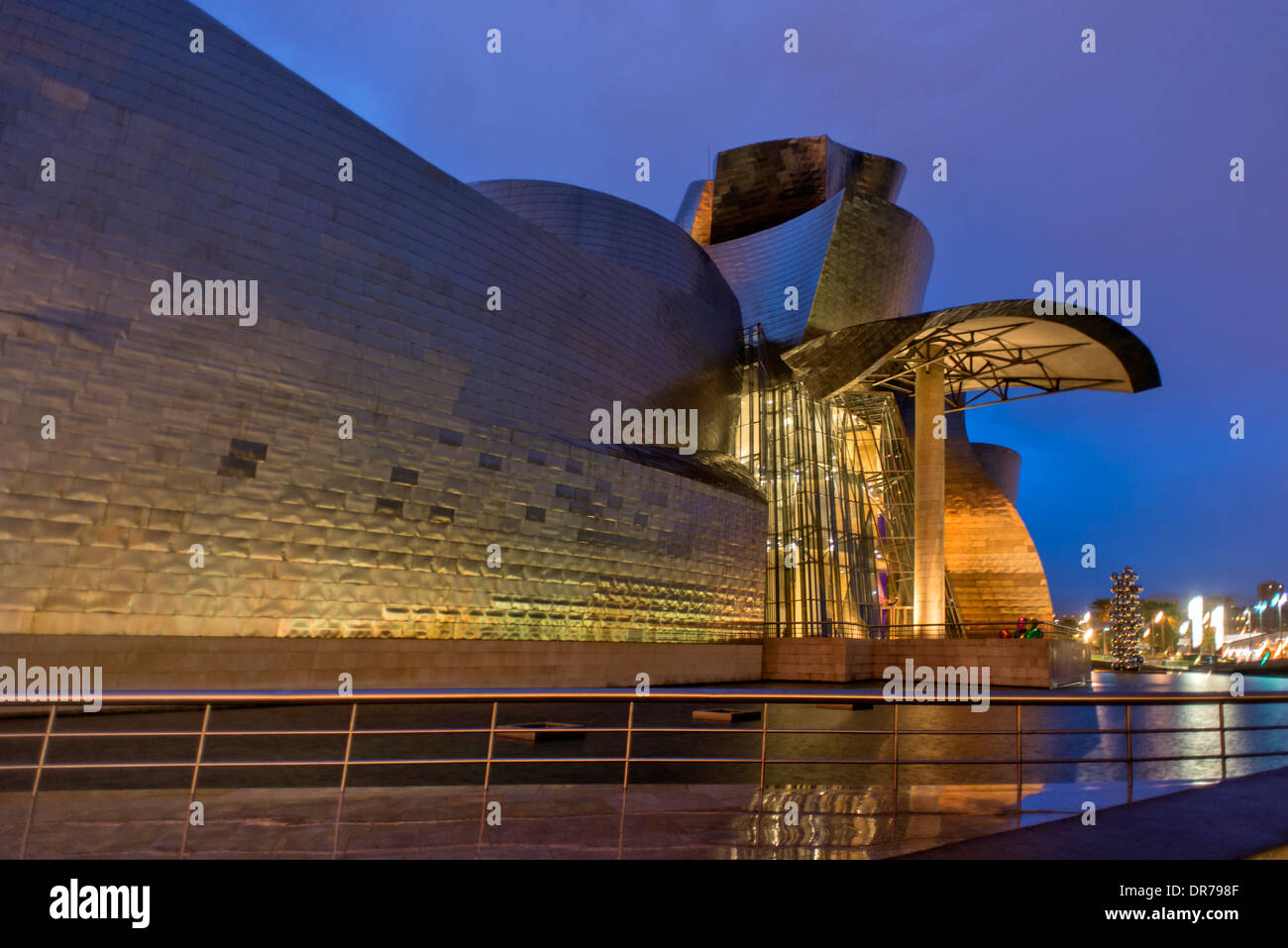 Guggenheim Museum Bilbao Spanien Stockfoto