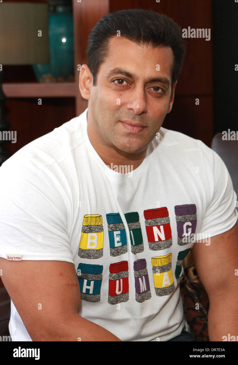 Salman Khan besucht die "Being Human" Start Burj Al Arab, Dubai - 12.06.12 Featuring: Salman Khan wann: 12. Juni 2012 Stockfoto