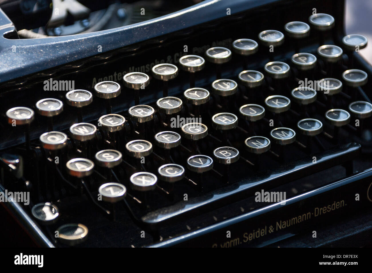 Schreibmaschine von 1932 Schreibmaschine 1932 Stockfoto