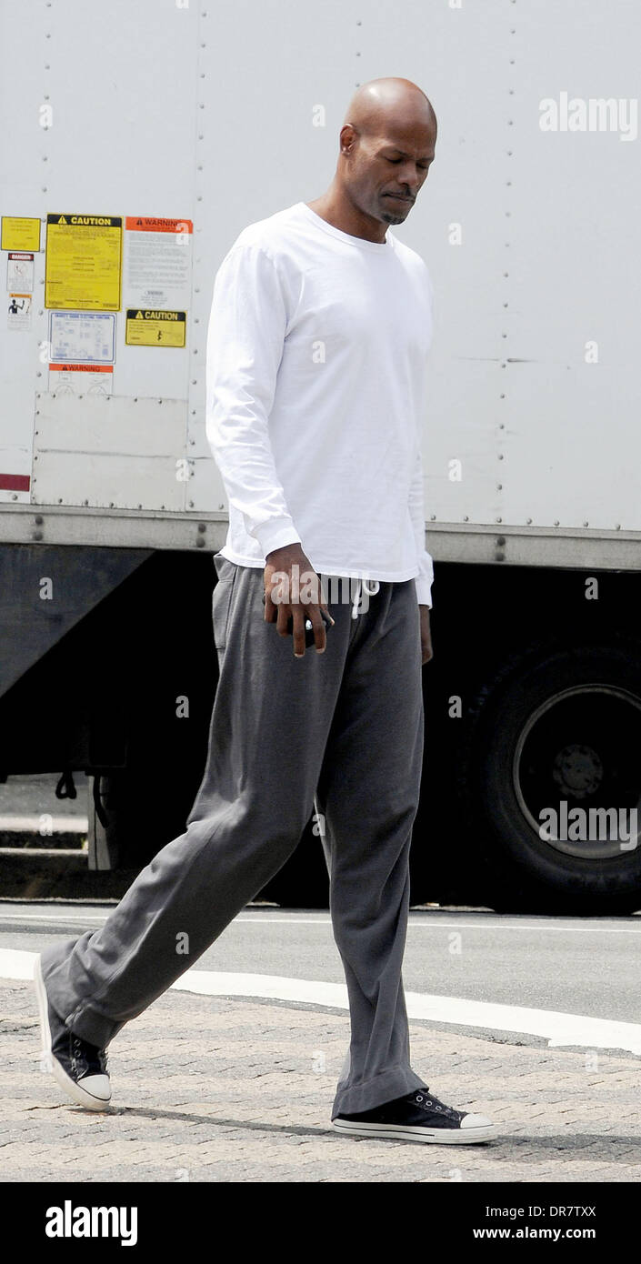 Keenen Sie Ivory Wayans Bummel durch SoHo in New York New York City, USA - 18.06.12 Stockfoto