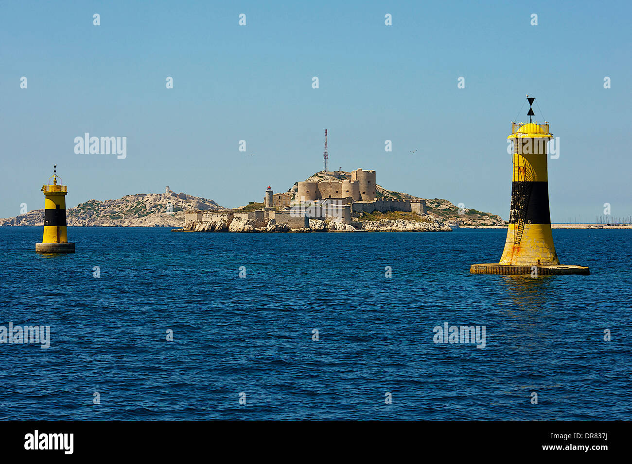 Chateau d, Marseille, Frankreich Stockfoto