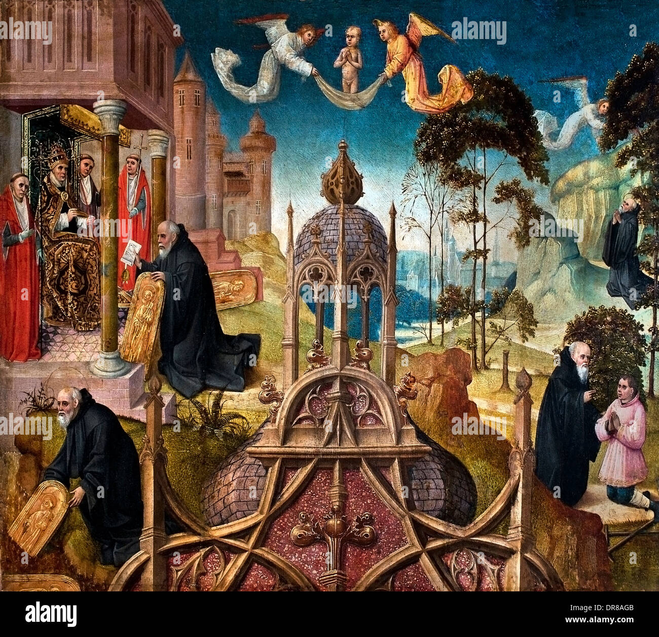 Vie de Saint Gilles Leben von St. Gilles 15. Jahrhundert belgischen