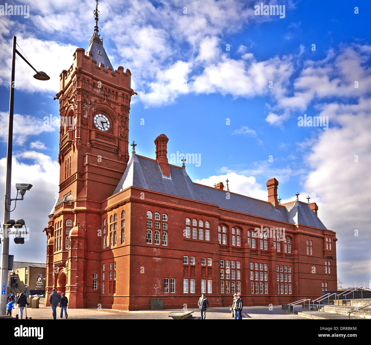 Cardiff City ist die Hauptstadt und größte Stadt in Wales und die zehntgrößte Stadt im Vereinigten Königreich Stockfoto