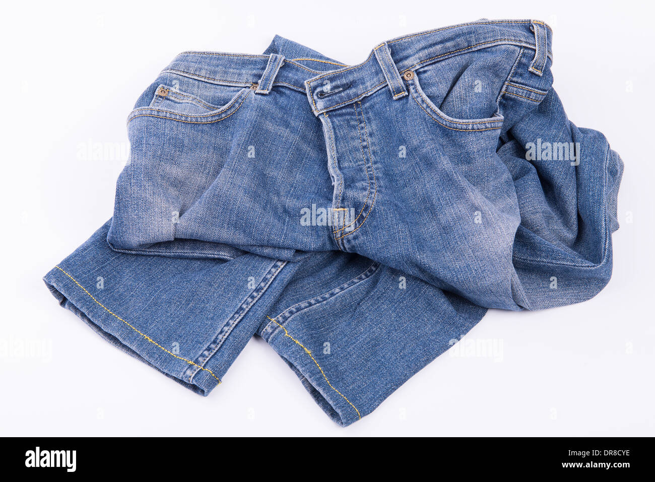 blaue Jeans Stockfoto