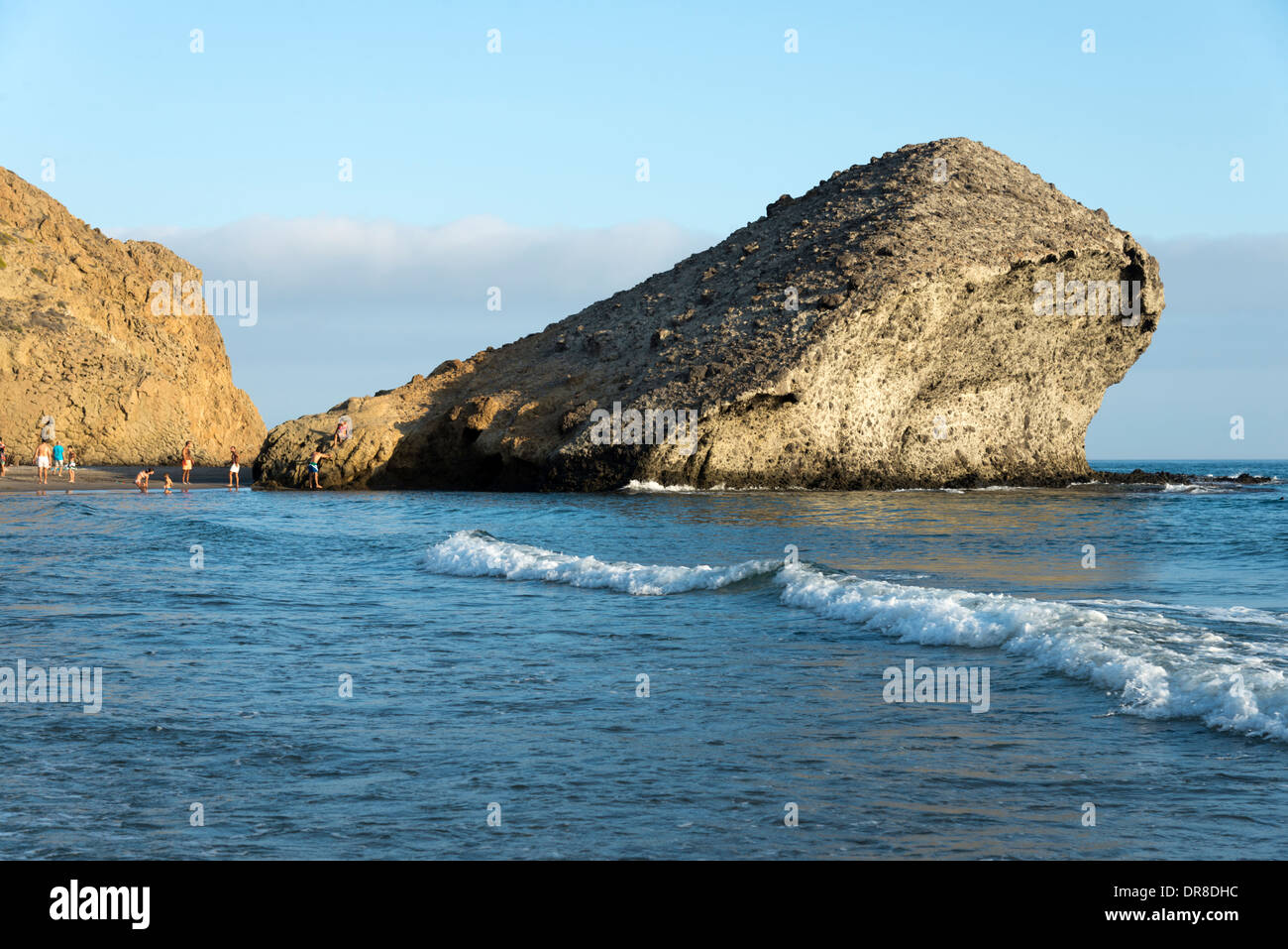 Playa de Mónsul, Cabo de Gata-Nijar, Andalusien, Spanien Stockfoto