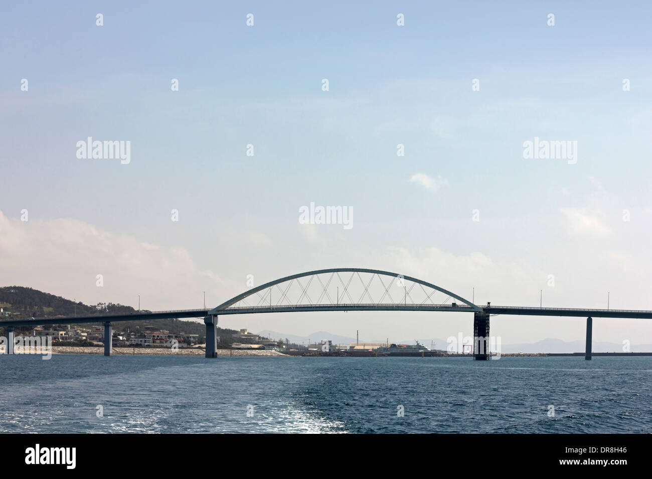 SeSoko Brücke, Präfektur Okinawa, Japan. Stockfoto