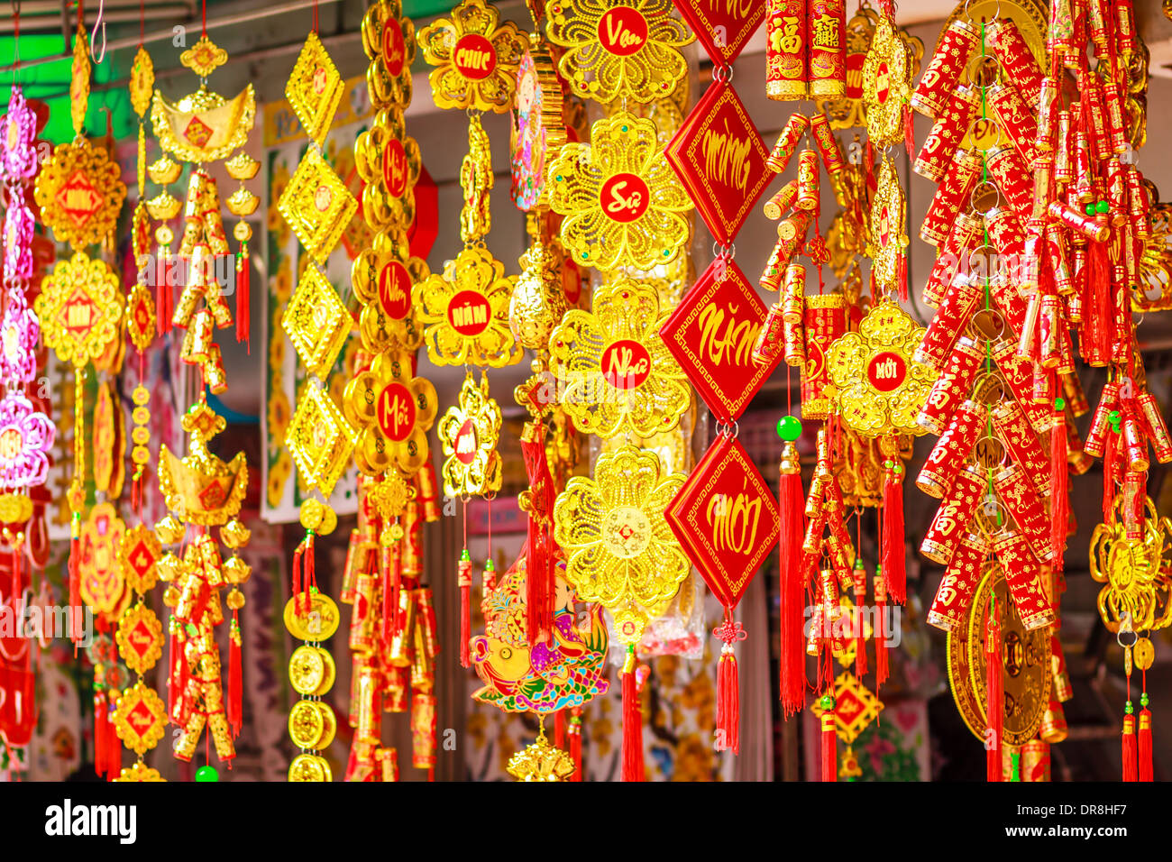 Souvenir am Hoan Kiem Lake, Hanoi, Vietnam Stockfoto