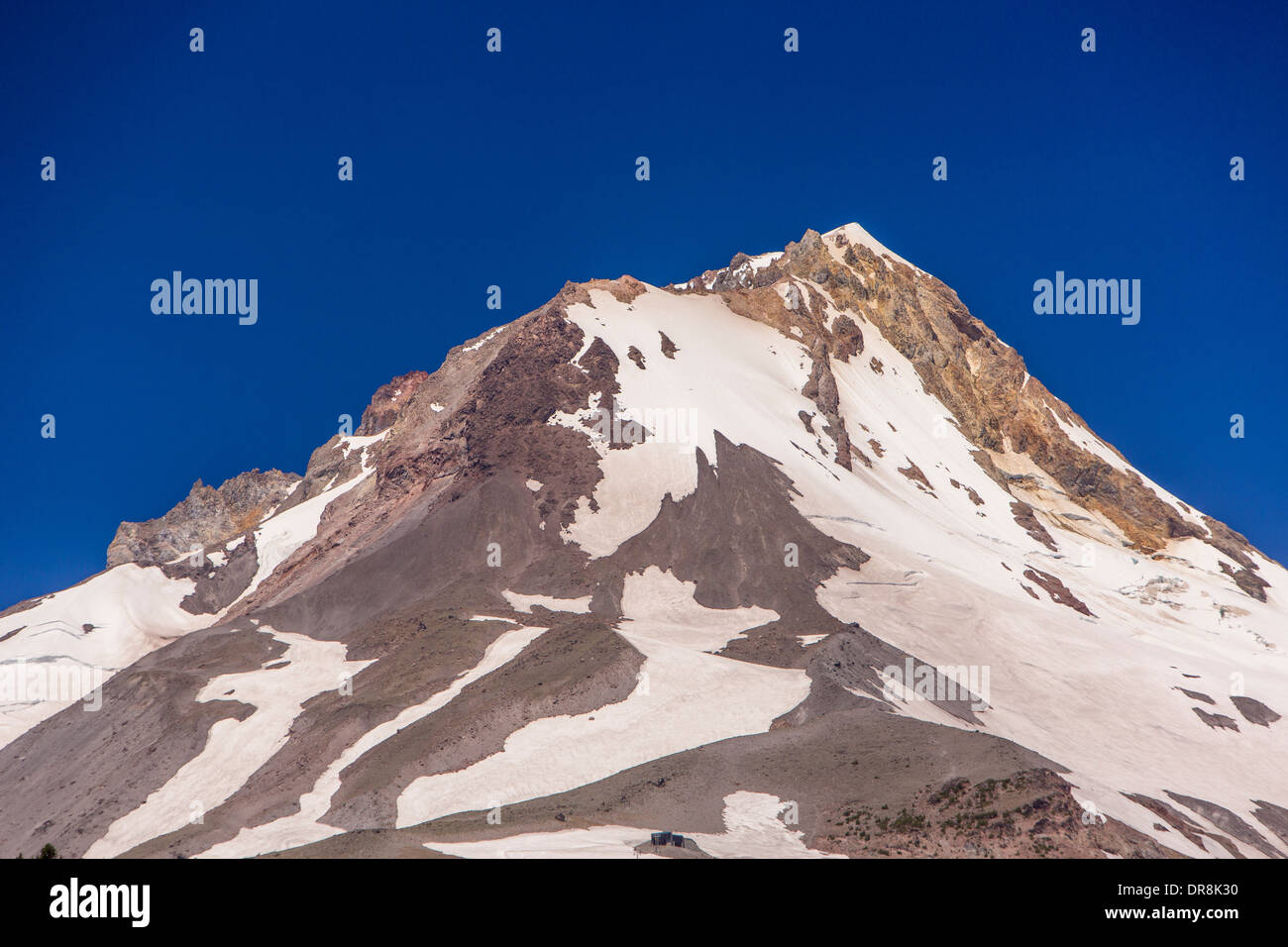 MOUNT HOOD, OREGON, USA - Mount Hood, ein 11.240 Füße Vulkan im Bereich von Kaskaden. Stockfoto