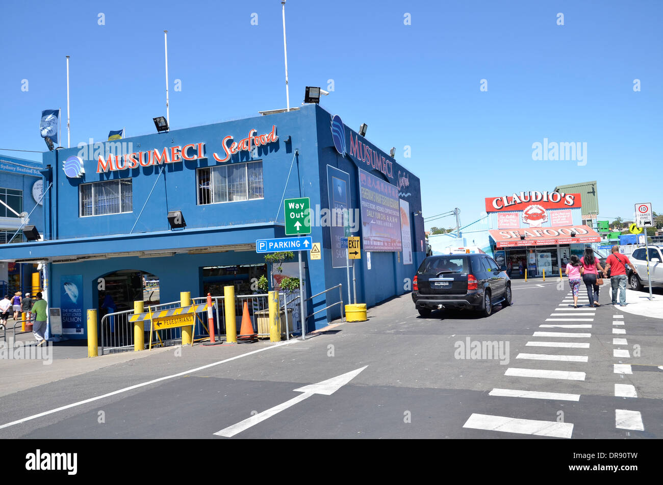 Der Sydney Fish Market, Pyrmont, Sydney Stockfoto