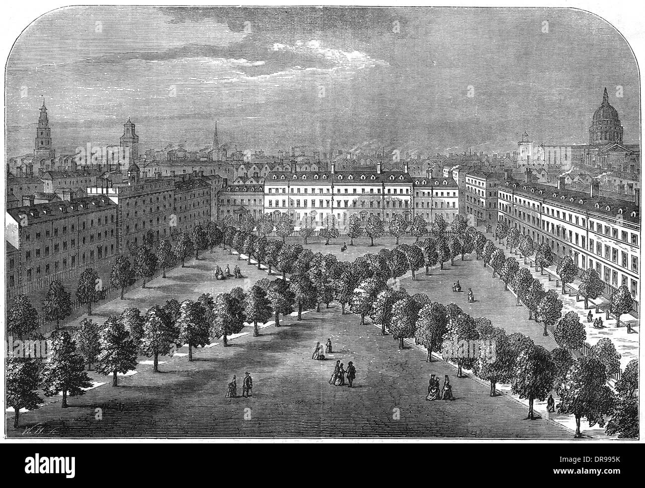 CHARTERHOUSE SQUARE Stockfoto