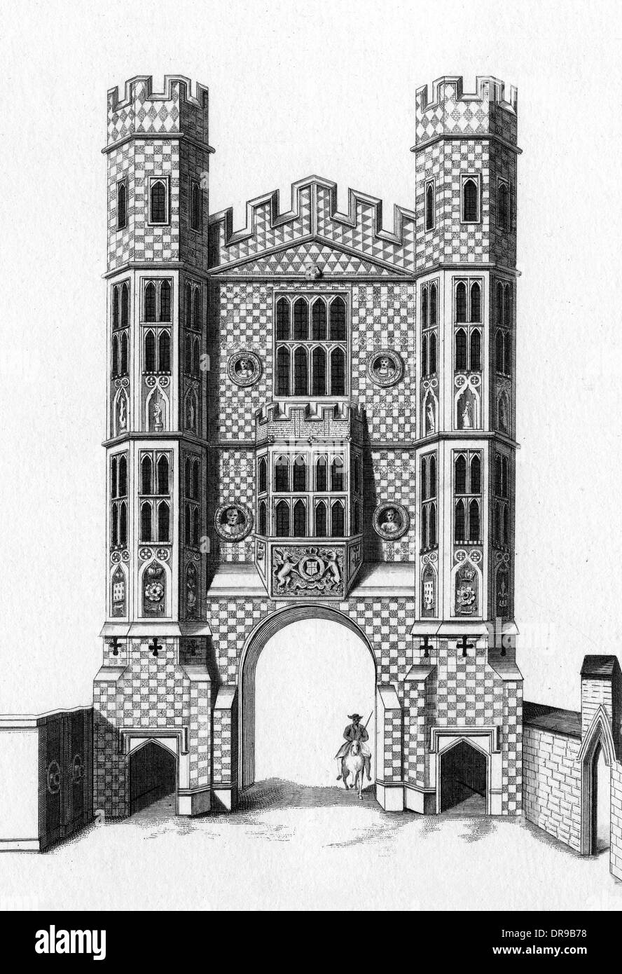 WHITEHALL TOR Stockfoto