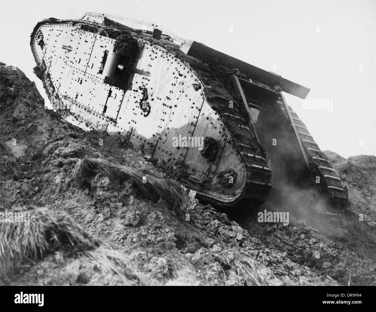 Tank F4 1917 Stockfoto