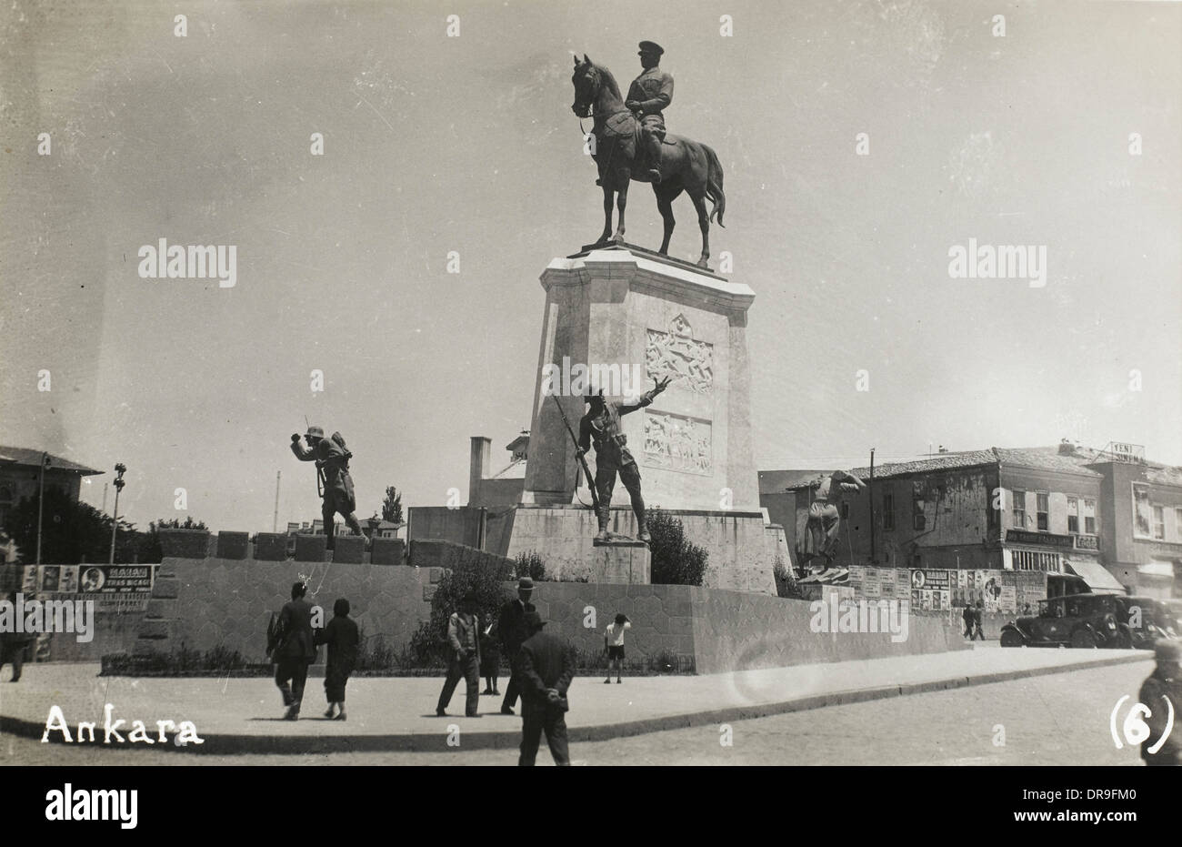 Ankara - Türkei - Statue von Atatürk Stockfoto