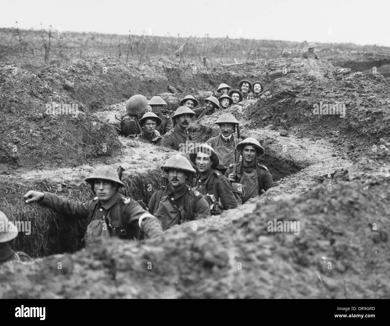 Schlacht von Cambrai 1917 Stockfotografie Alamy