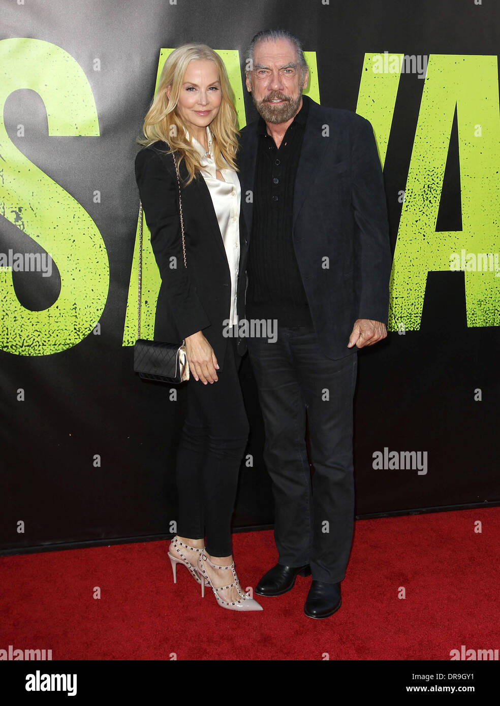 John Paul DeJoria; Broady Eloise DeJoria die Premiere von "Wilden" im Westwood Village - Ankünfte Los Angeles, Kalifornien - 25.06.12 Stockfoto