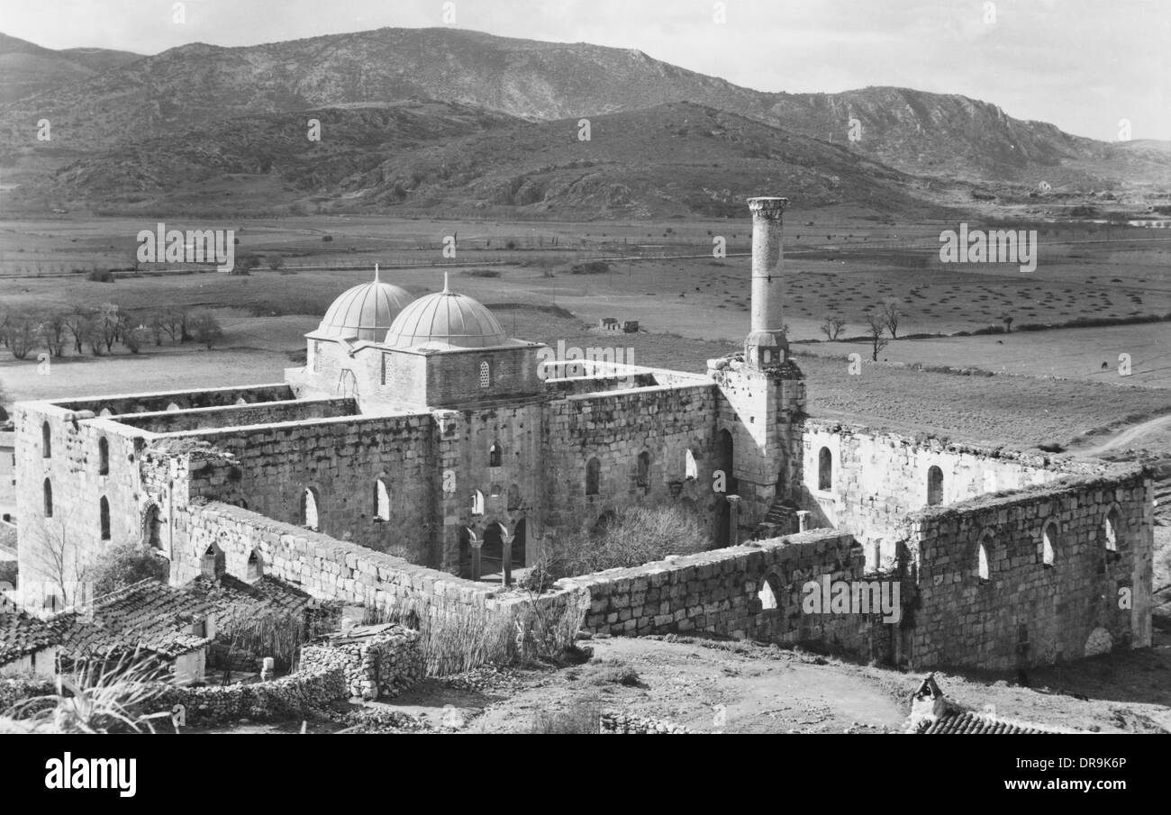 Die Isa Bey Moschee, Ephesus, Türkei Stockfoto