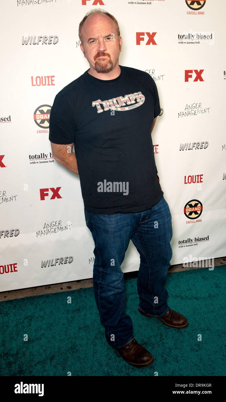Louis c.k. FX Sommerfest Komödien statt an Köder Hollywood, California - 26.06.12 Stockfoto