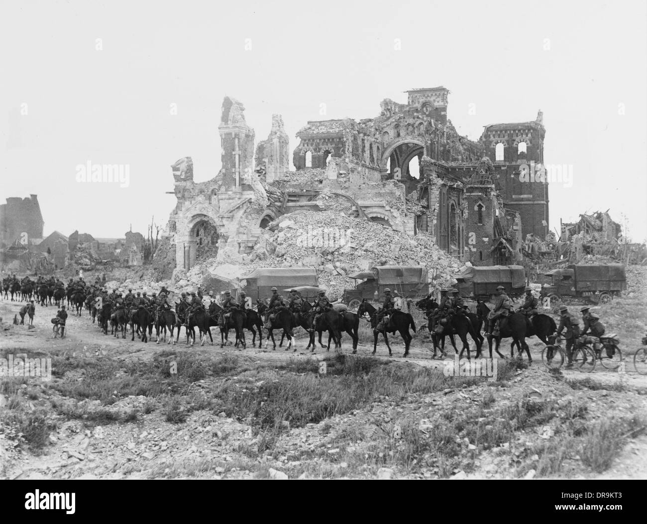 Schlacht von Albert 1916 Stockfoto