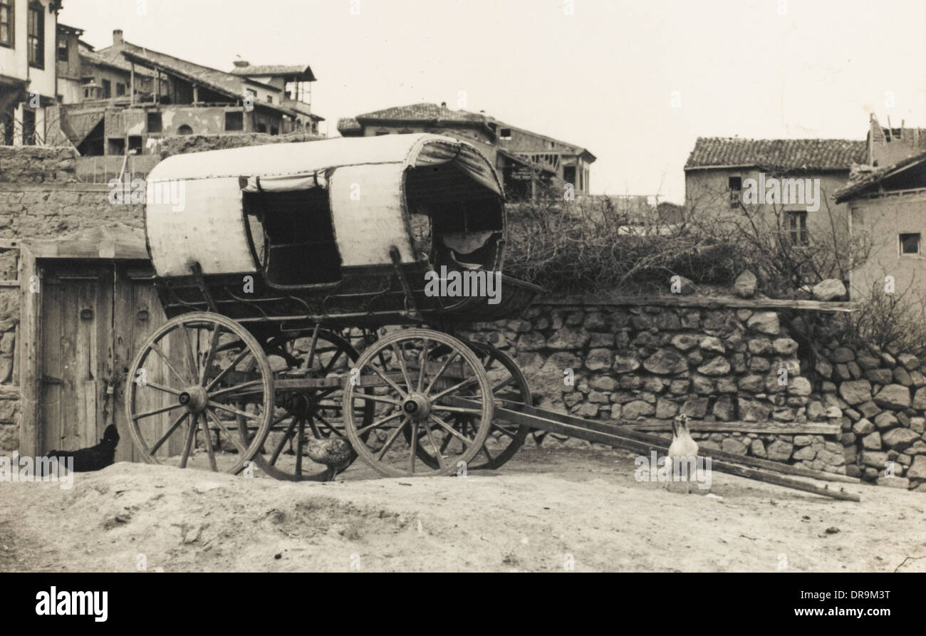 Wagen für den Transport von Frauen Stockfoto