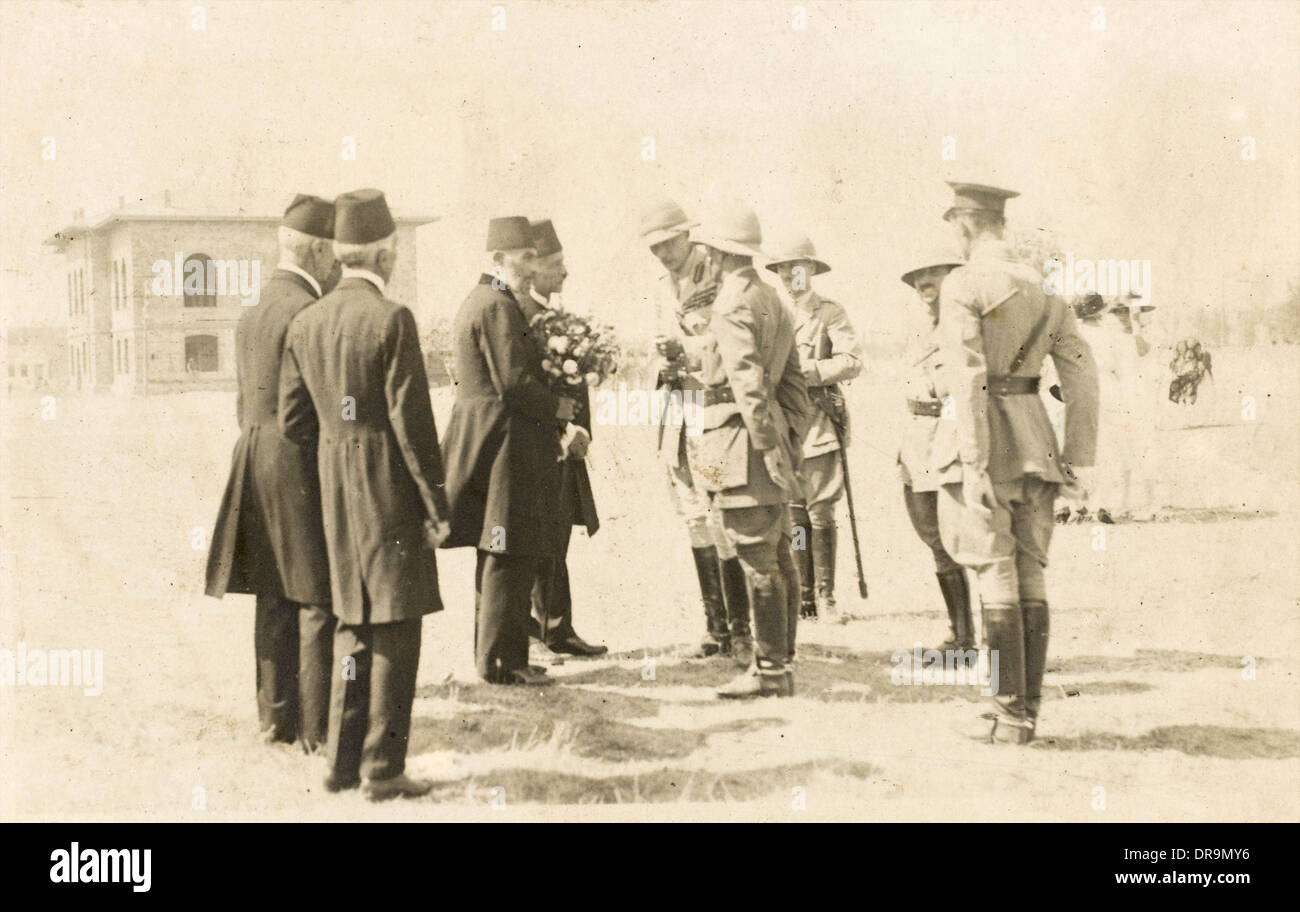 Atatürk und General Harrington Stockfoto