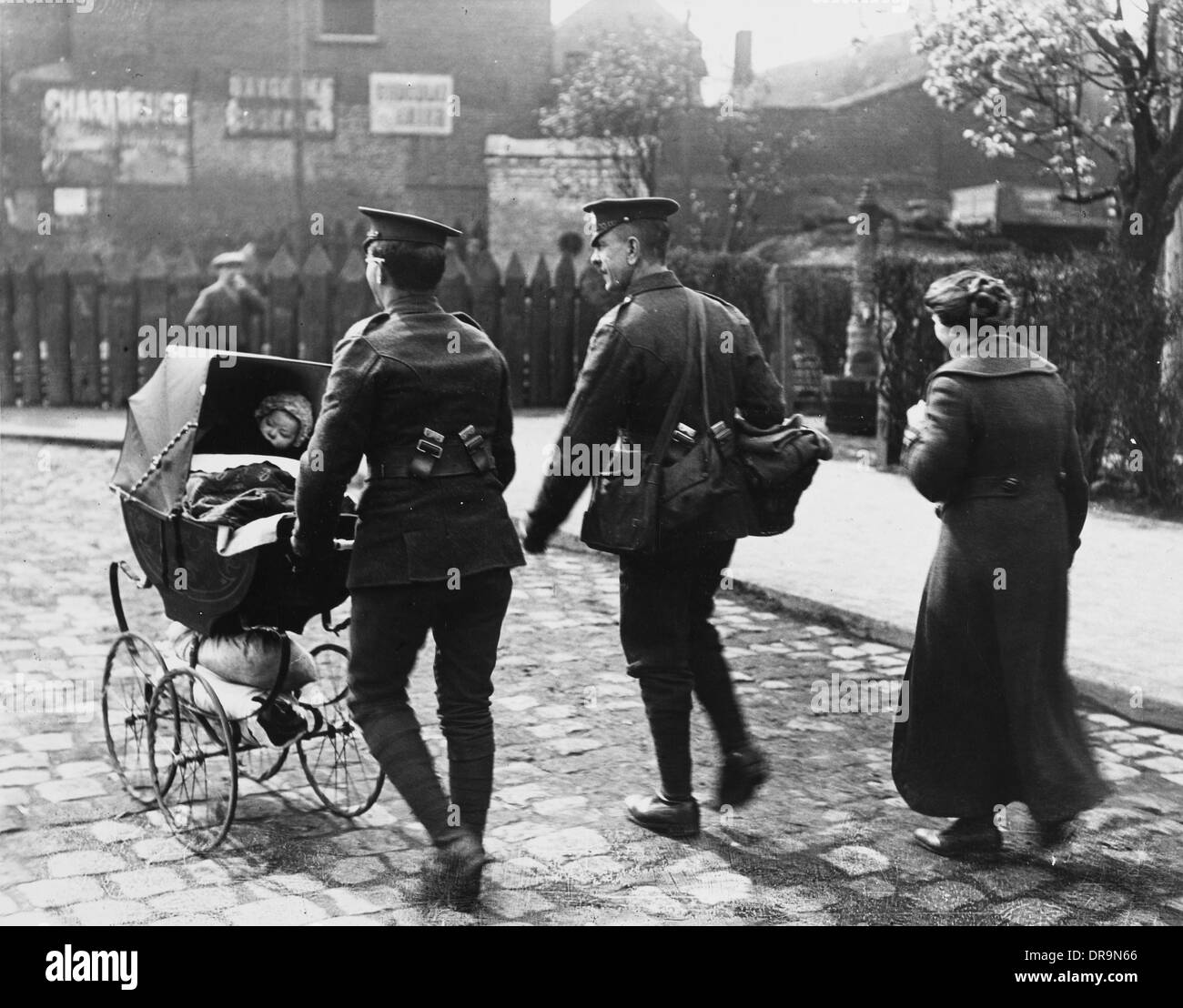 Britische Front in Frankreich, 1918 Stockfoto