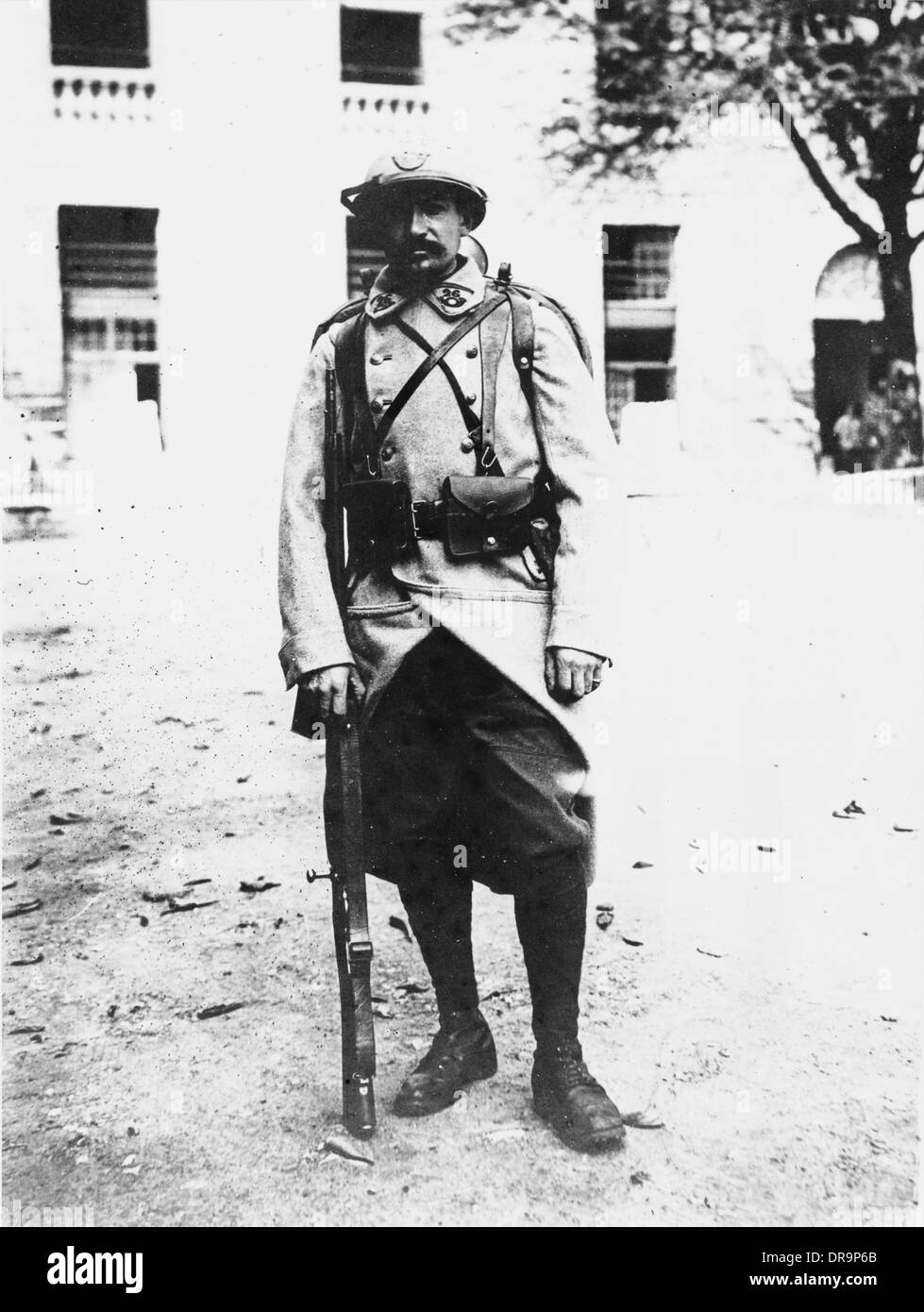 Französischer Soldat 1916 Stockfoto