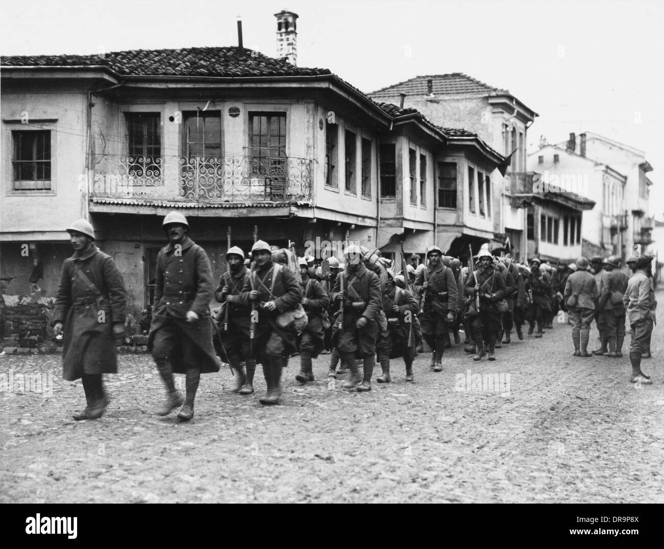 Erfassung von Monastir, WW1 Stockfoto