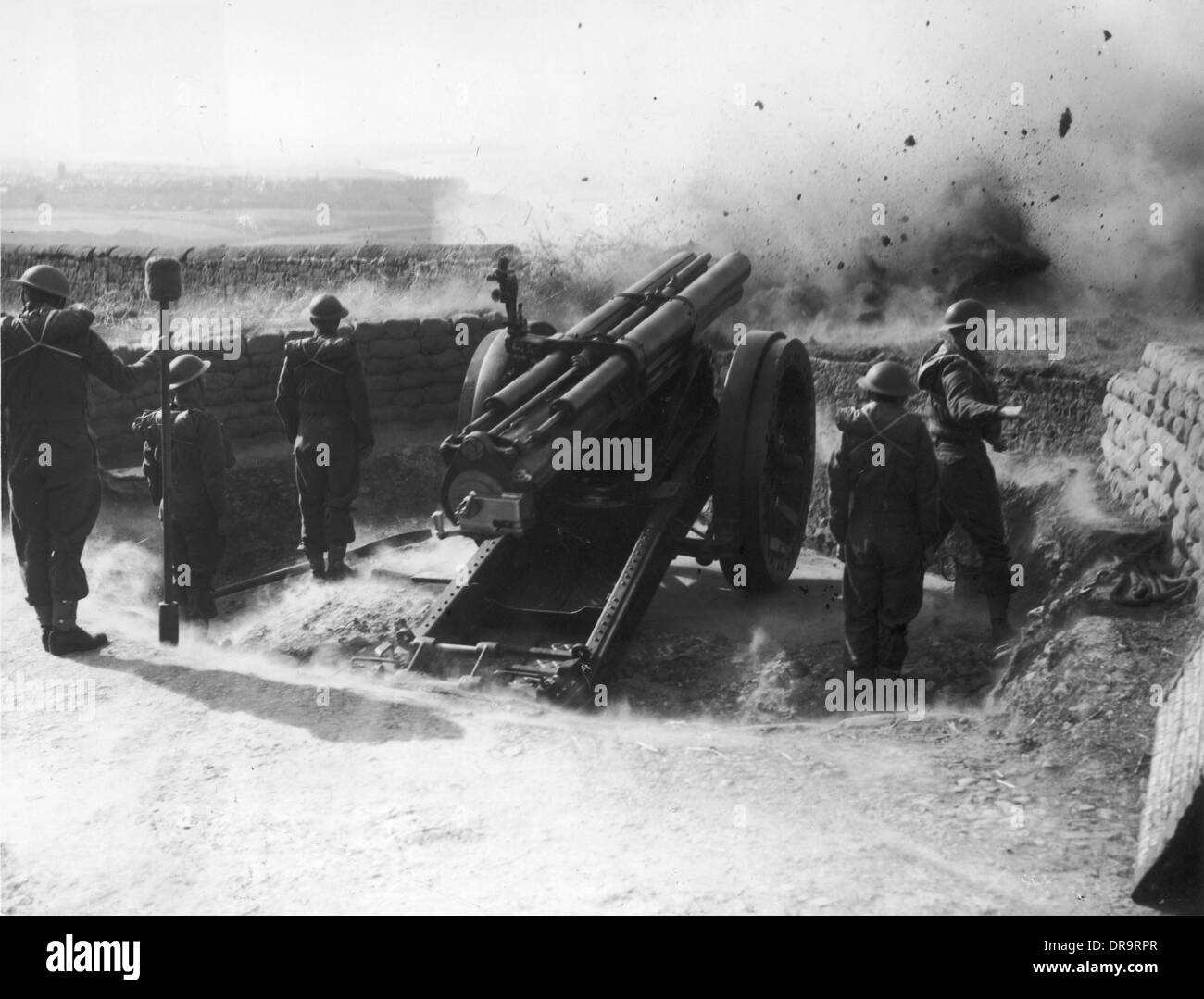 British Home Guard Zweiter Weltkrieg Stockfoto