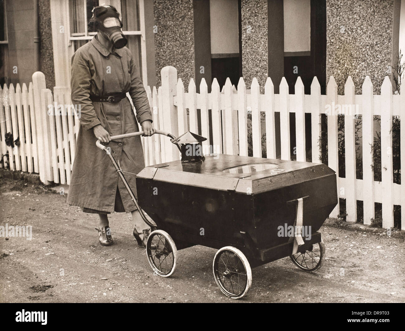 Gas Beweis Kinderwagen, 1938 Stockfoto
