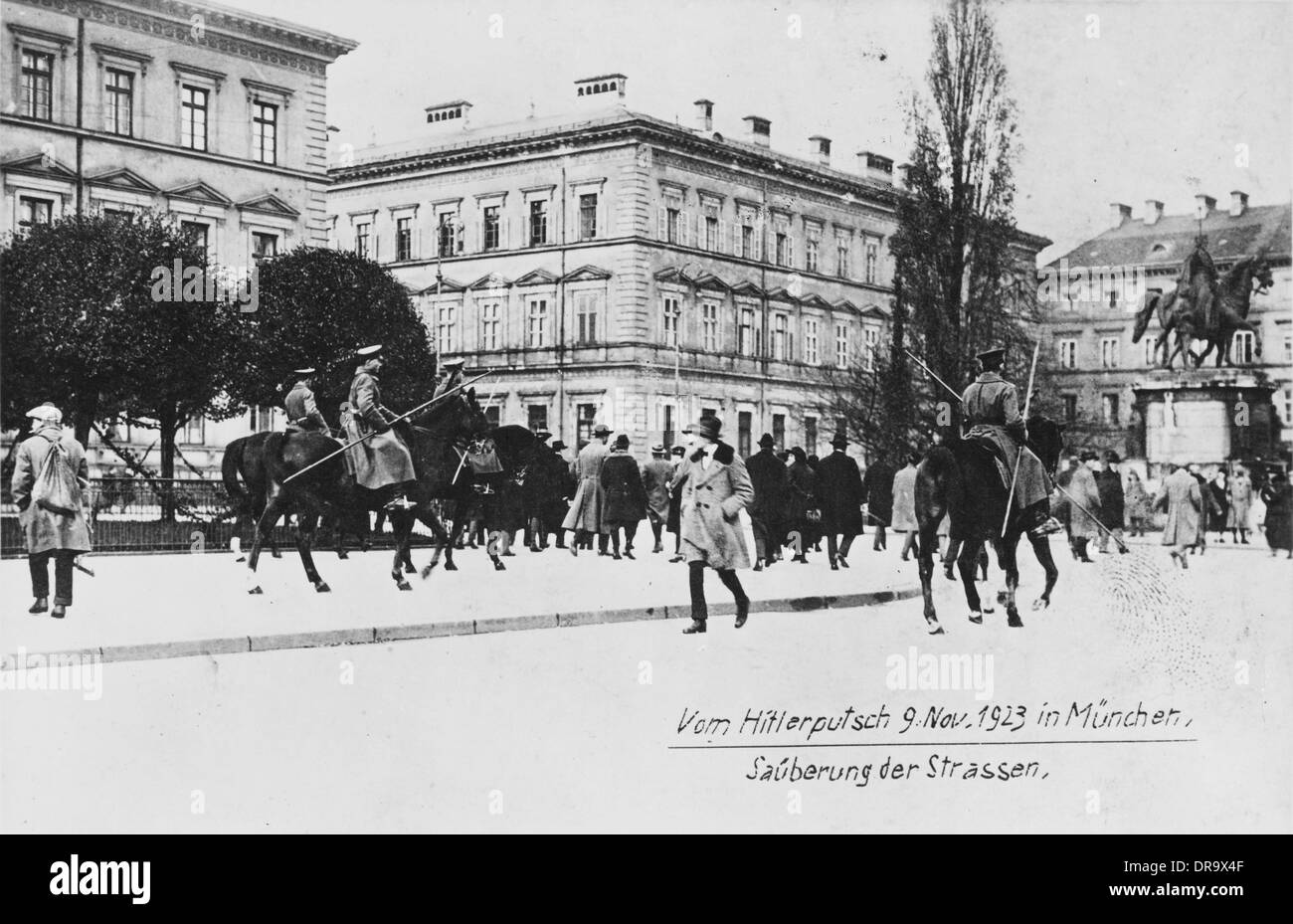 1923 Hitler-Putsch Stockfoto