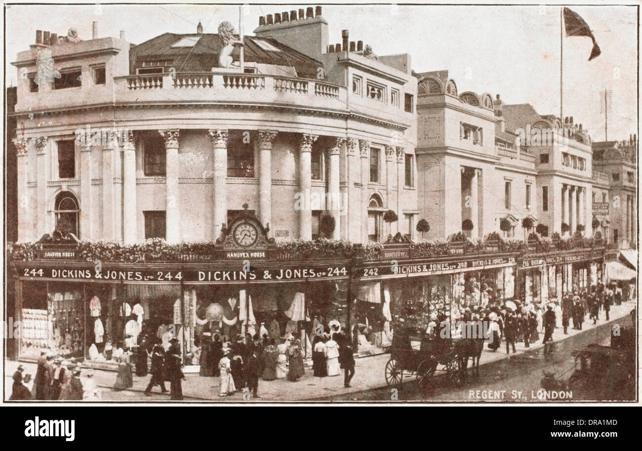 Dickins & Jones, Regent Street, London Stockfoto