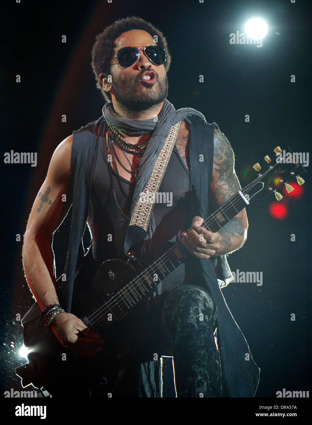 Lenny Kravitz Rock In Rio Madrid 2012 - Tag 1 Arganda del Rey, Spanien - 30.06.12 Stockfoto