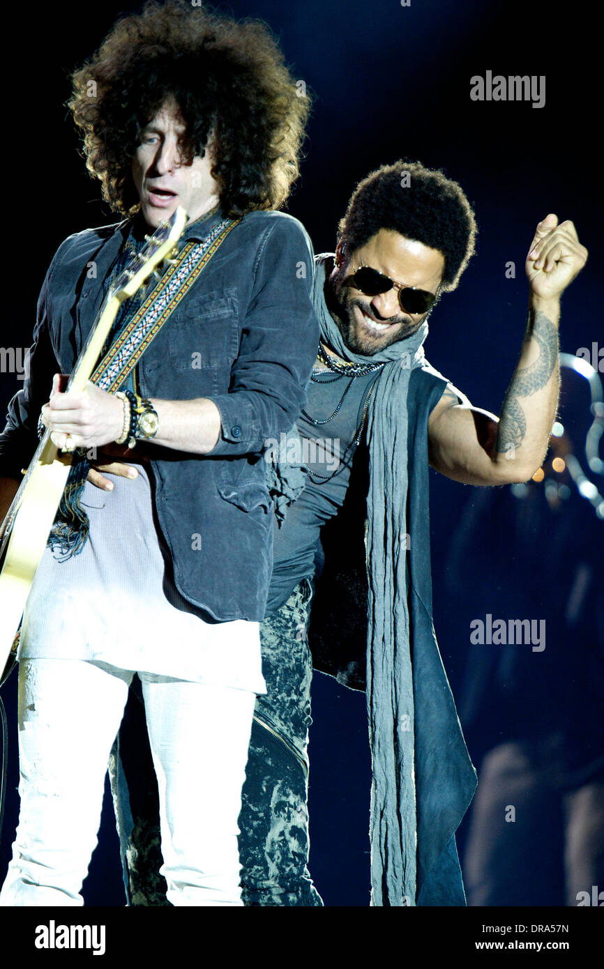 Lenny Kravitz Rock In Rio Madrid 2012 - Tag 1 Arganda del Rey, Spanien - 30.06.12 Stockfoto