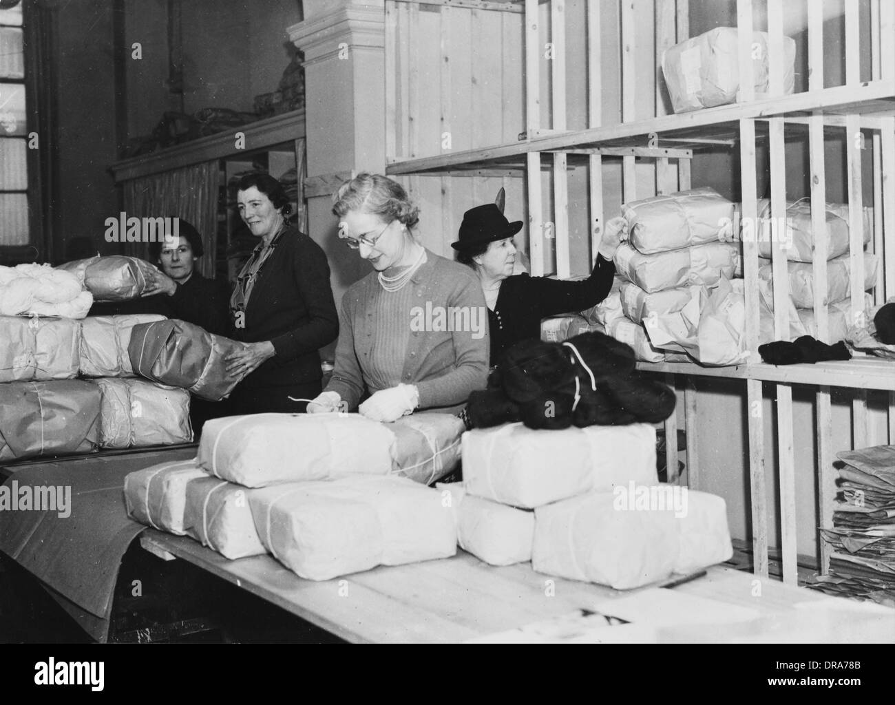 Armee-Komfort-Depot WWII Stockfoto