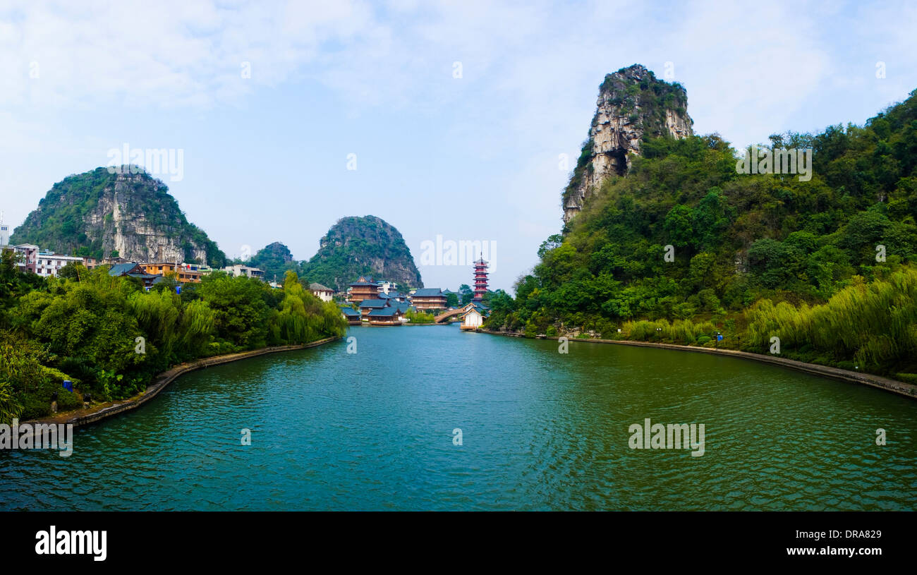 Yangshuo, Guilin, China Stockfoto