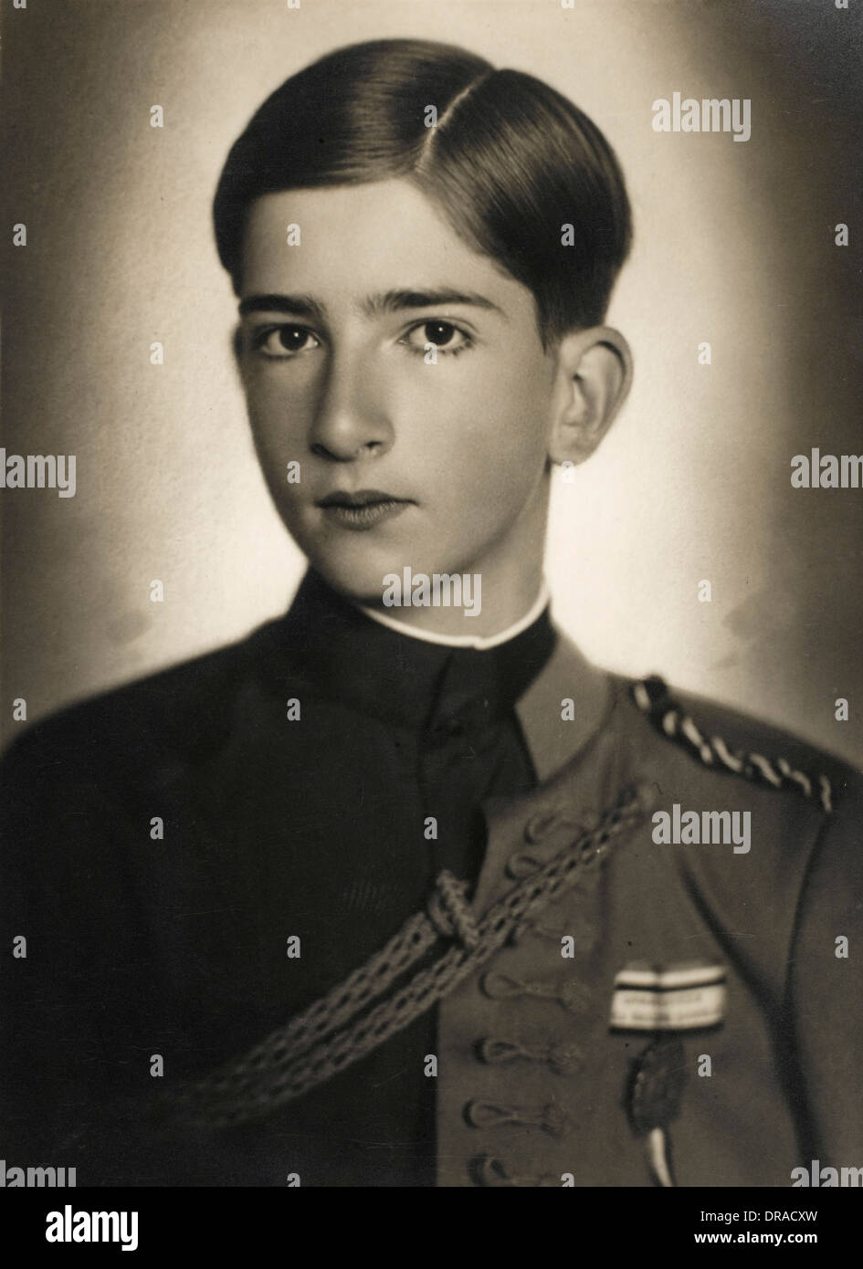 Peter II. von Jugoslawien Stockfotografie Alamy