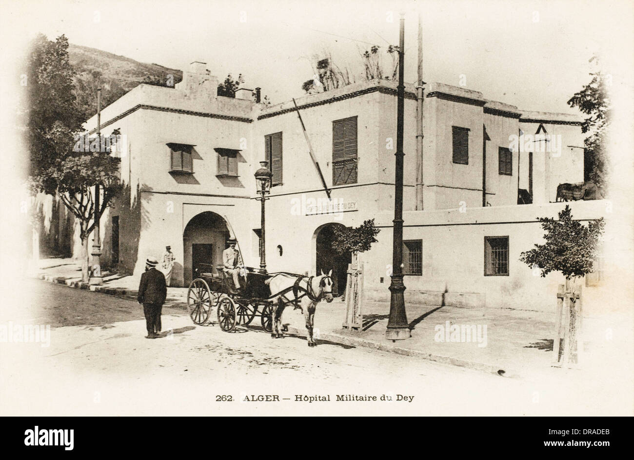 Französisch-Lazarett - Algier, Algerien Stockfoto