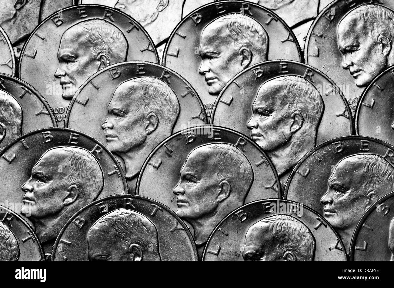 Amerikanisches Geld Stockfoto