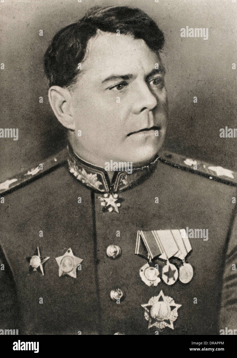 Alexander Michailowitsch Vasilevsky Stockfoto