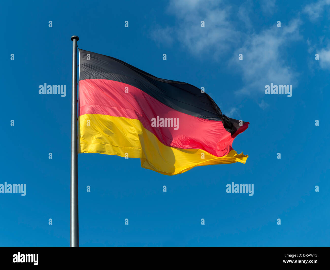 Flagge von Deutschland Stockfotografie Alamy