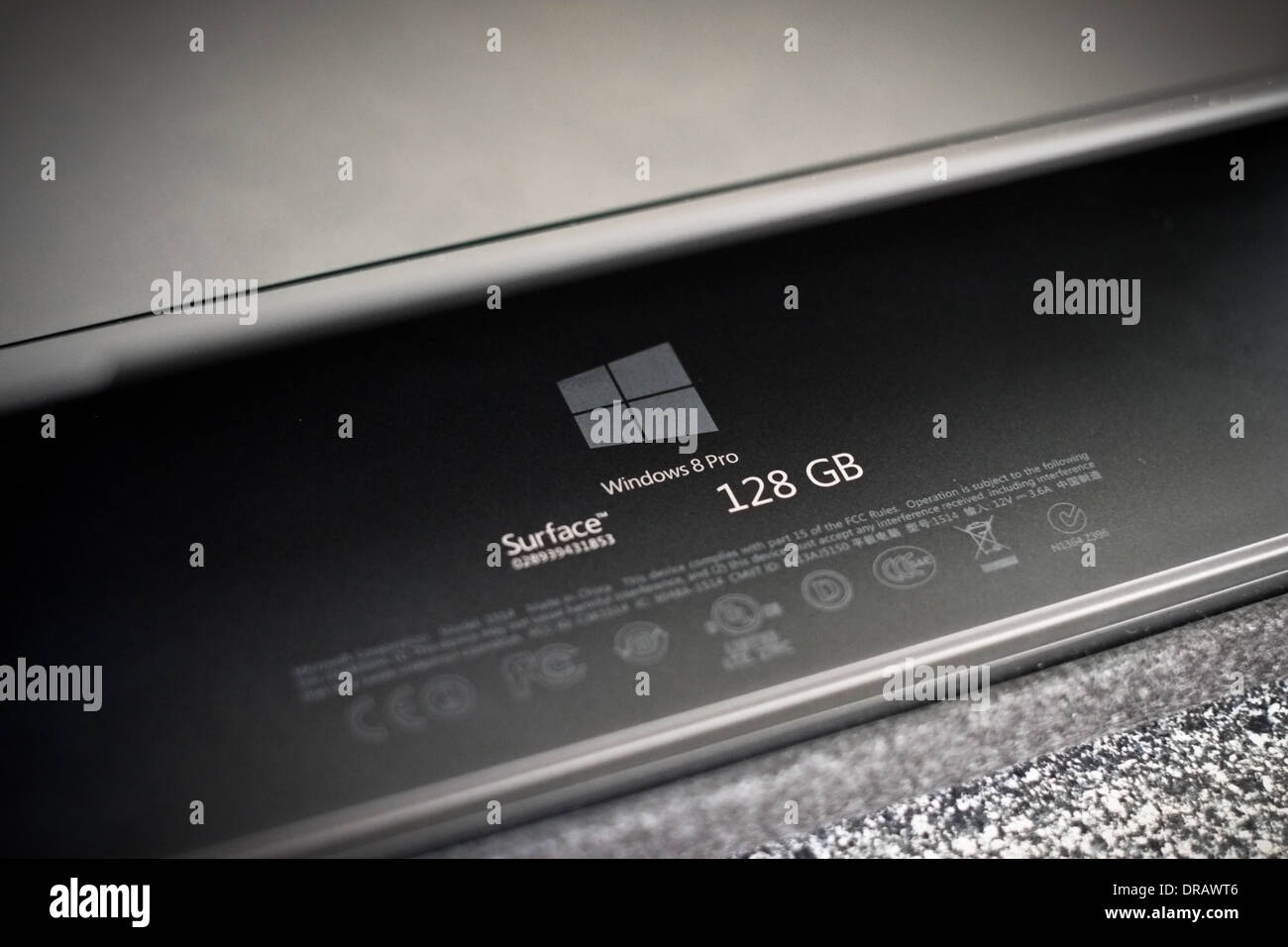 Microsoft Surface Laptop Tablet PC Stockfoto
