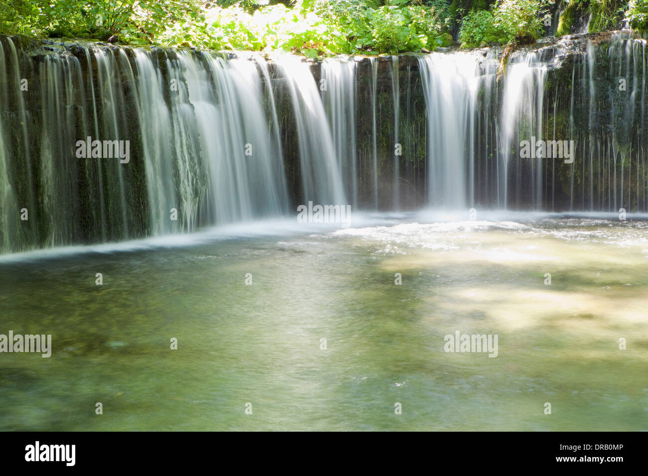 Shiraito Wasserfall in Karuizawa, Nagano, Japan Stockfoto