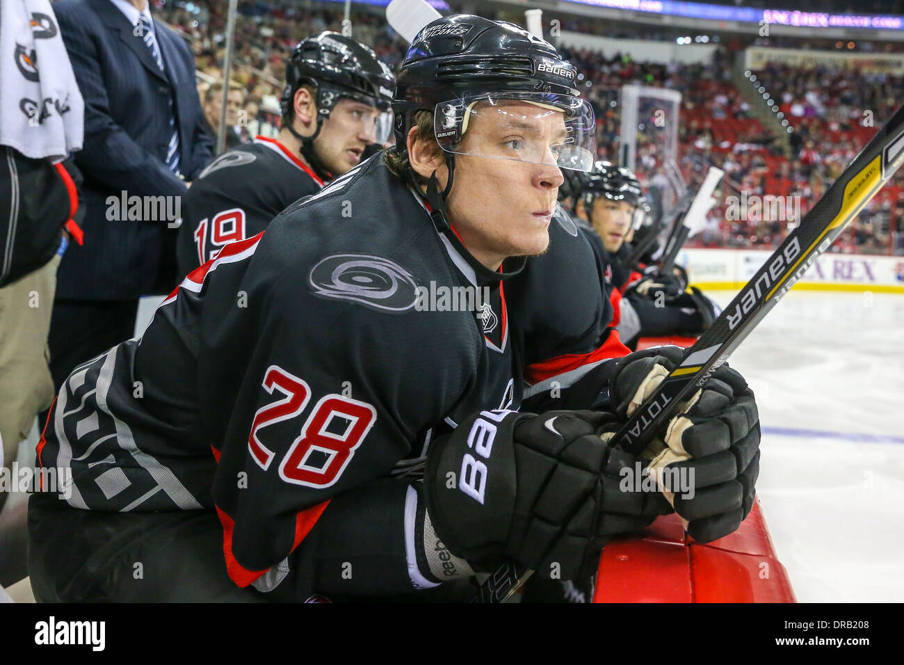 Carolina Hurricanes rechten Flügel Alexander Semin Stockfoto