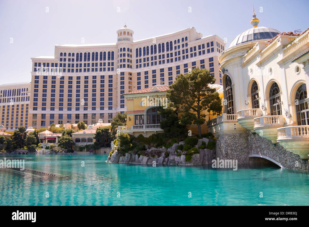 Bellagio Hotel und Casino, Las Vegas, Paradies, Nevada, USA Stockfoto