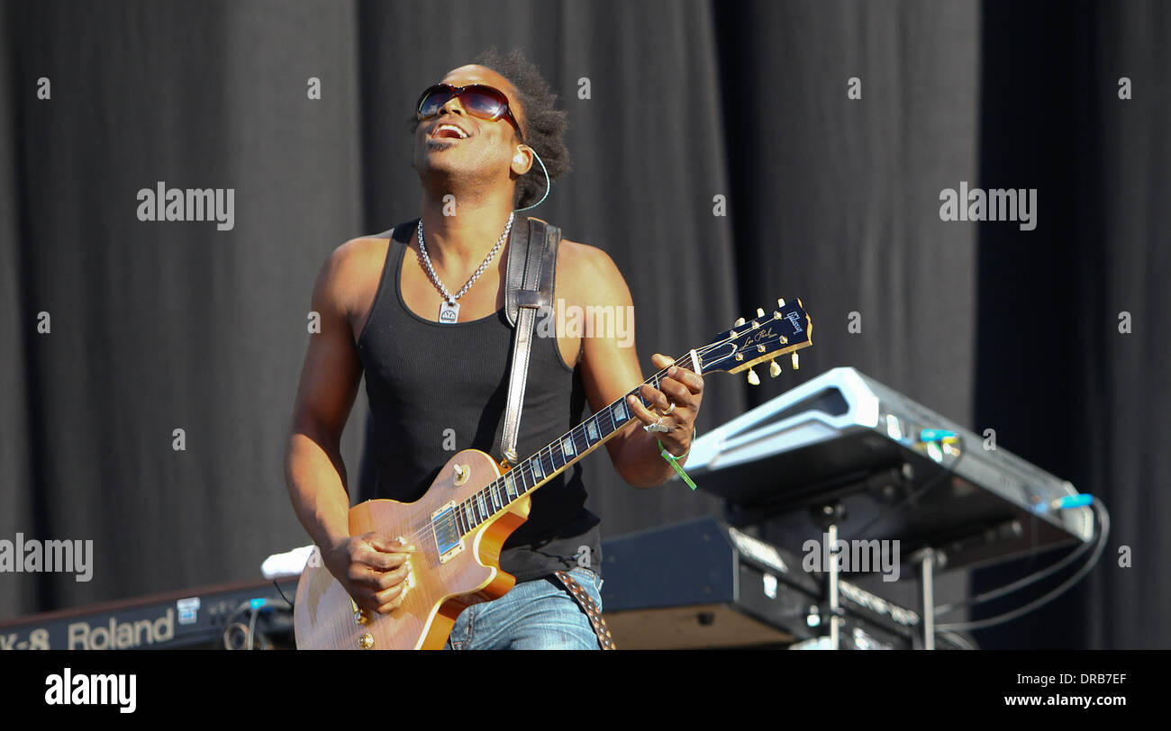 Captain Kirk Douglas die Wurzeln Barclaycard Wireless Festival 2012 - Tag 1 London, England - 06.07.12 Stockfoto