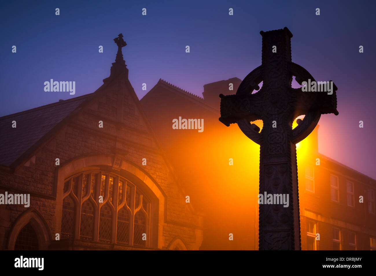 Malmesbury Kriegerdenkmal Stockfoto
